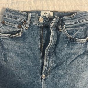 Agolde brand high waist skinny jeans